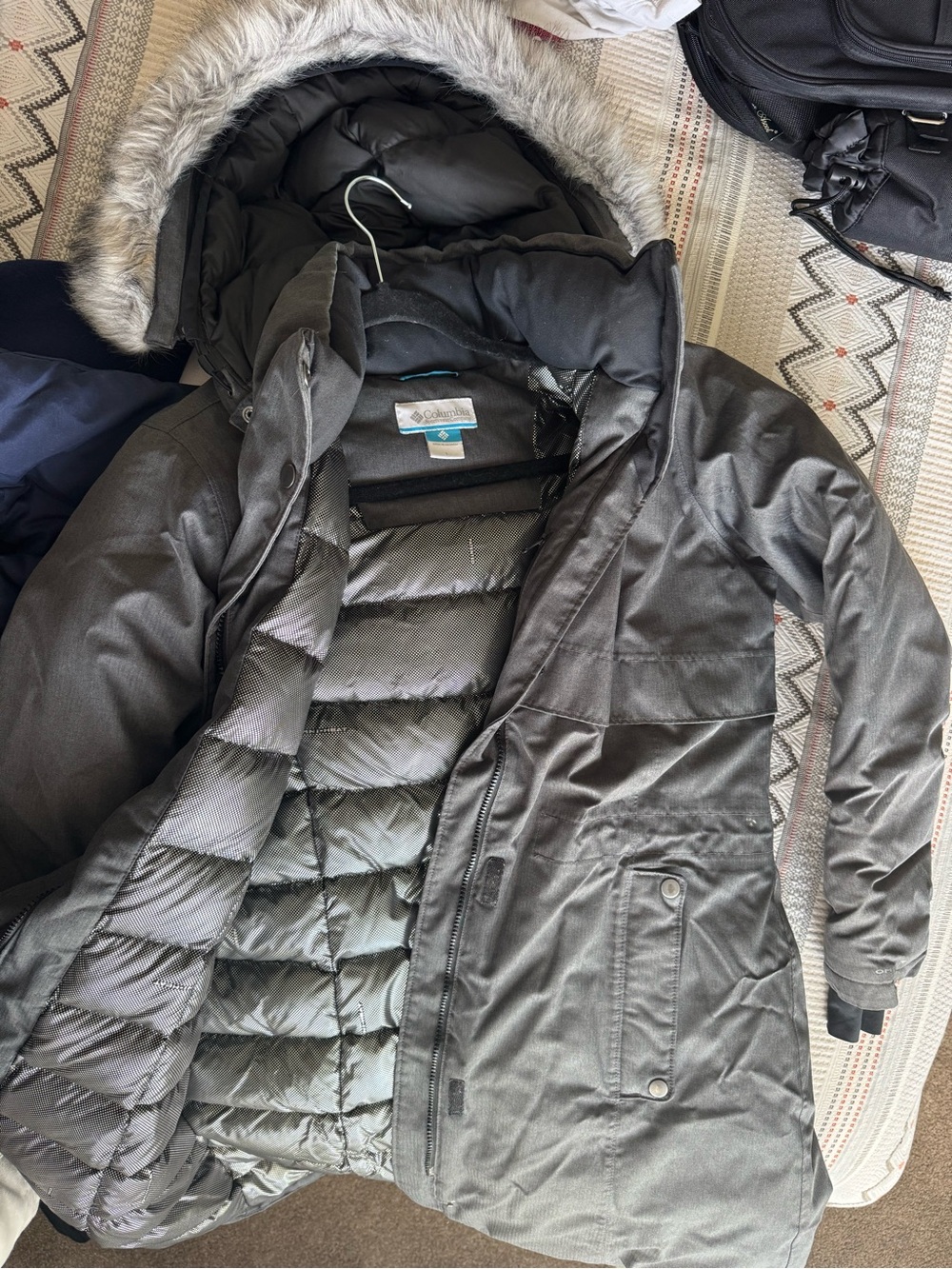 Columbia Women's Apres Arson™ II Down Parka Coat Omni-Heat Waterproof - Picture 4 of 5